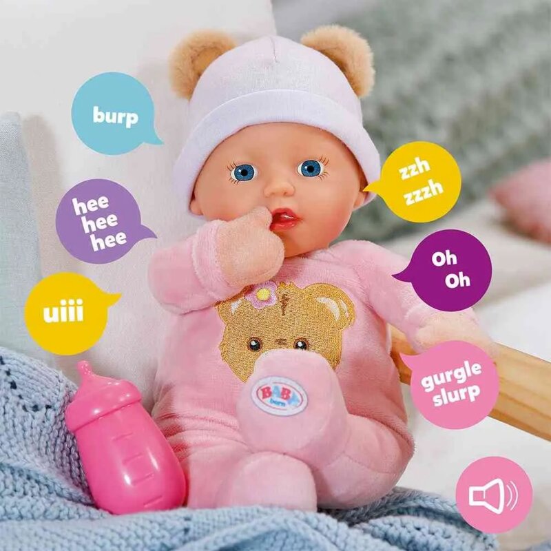 Baby Born Interaktivna lutka, rozi, 30 cm - detalj