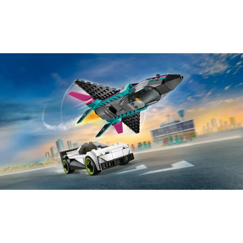 LEGO® City Jet vs. Car 60489 - detalj