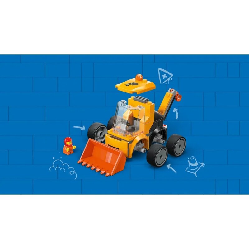 LEGO® City Rides Građevinski utovarivač 60483 - detalj
