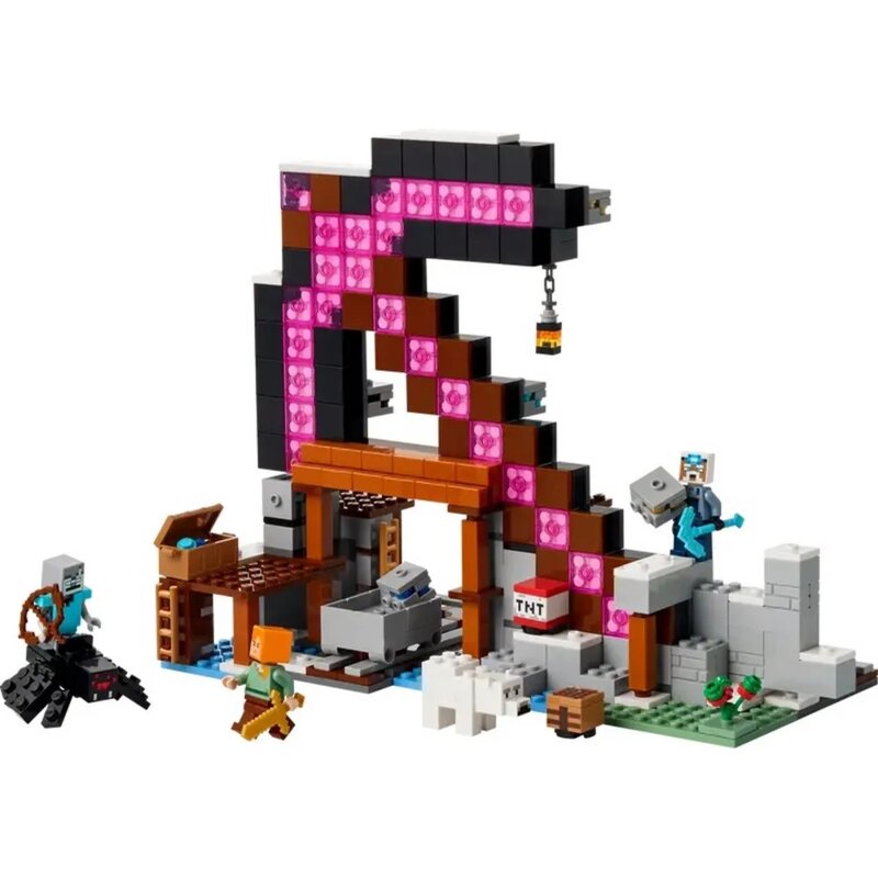 LEGO® Minecraft™ Rudnik sa pijukom 21277 - detalj