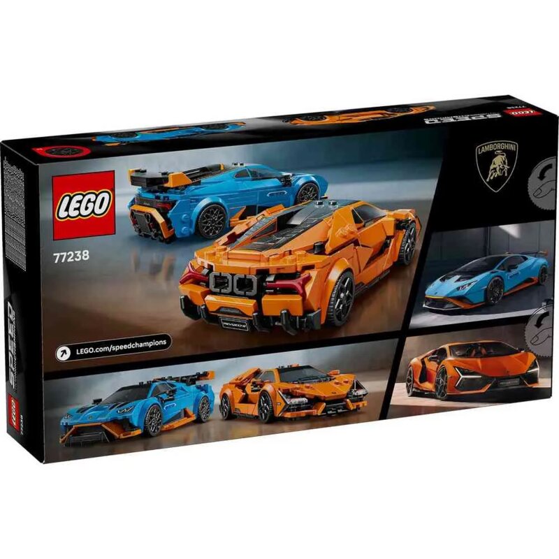 LEGO® Speed Champions Lamborghini Revuelto i Huracán STO (77238) - detalj