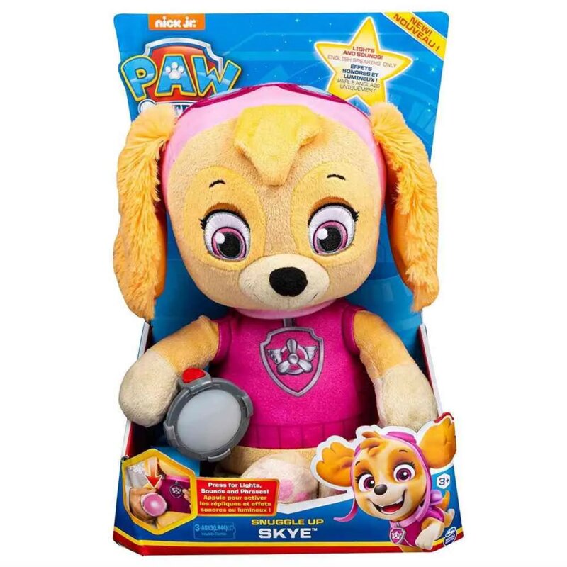 Paw Patrol plišana igračka sa svetlećim stomačićem i pesmicama - detalj