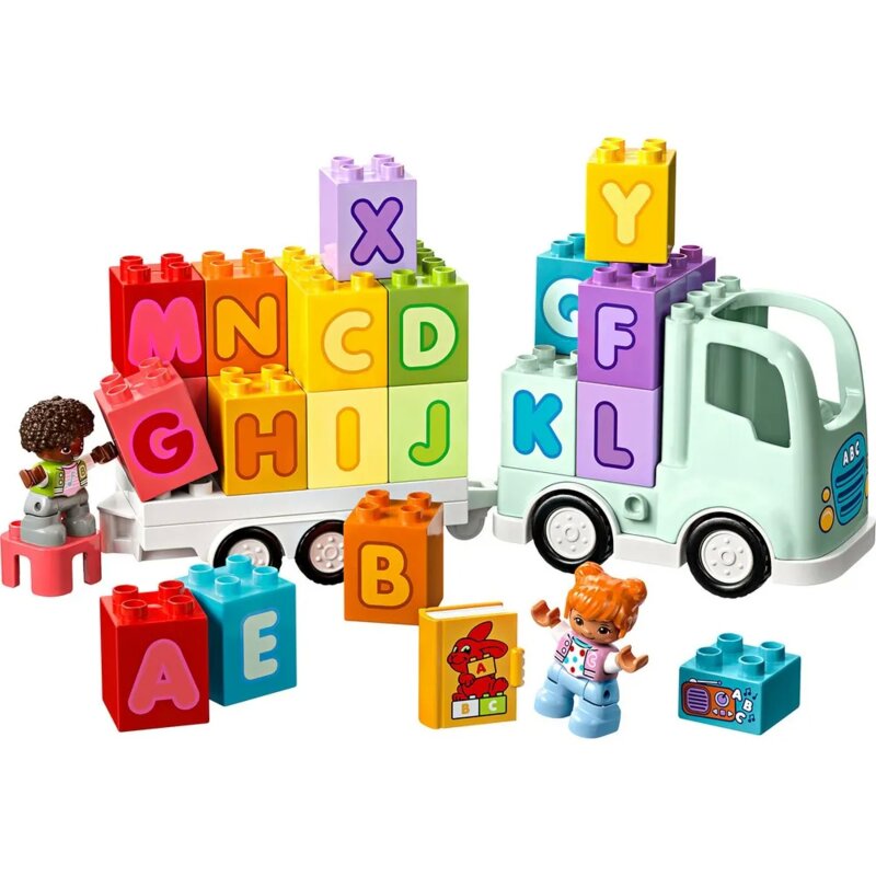 LEGO DUPLO Town Kamion sa slovima abecede 10421 - detalj