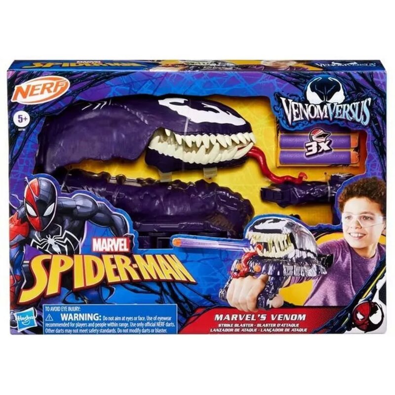 Spiderman Venom Strike Gauntlet - NERF rukavica ispaljivač - detalj