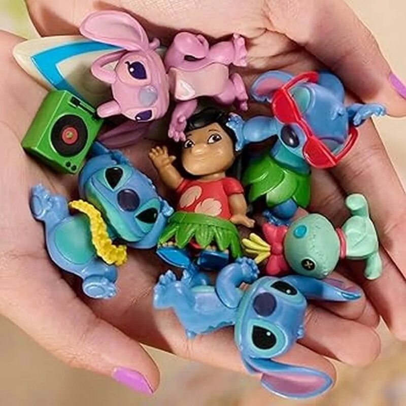 Stitch kolekcionarska figura, 5-6 cm - detalj