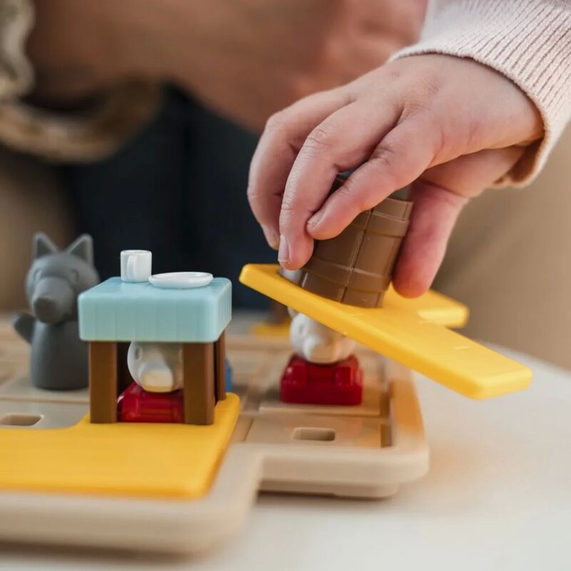 Smart Games Vuk i sedam jarića Deluxe – edukativna logička igra - detalj