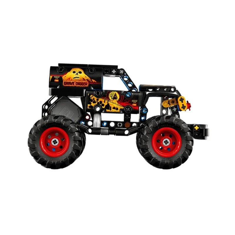 LEGO Technic Monster Jam Grave Digger Fire and Ice 42219 - detalj