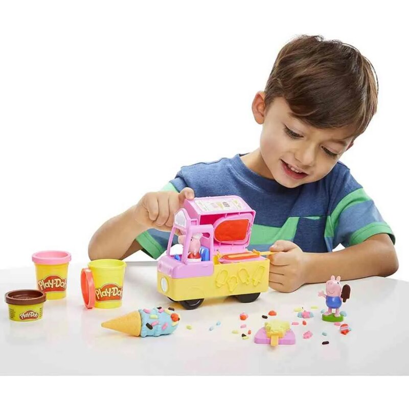 Play-Doh Peppa Pig set za sladoled sa kalupima - detalj