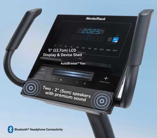 NORDICTRACK NT GX LE elektromagnetni sobni bicikl sa zamajcem od 9 kg - detalj