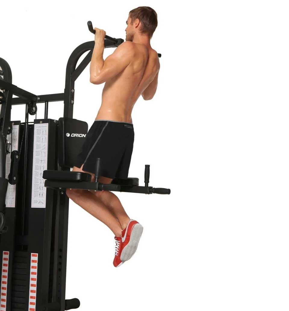 Kombinovana sprava za vežbanje ORION Gladijator L4 sa 100 kg tegova - detalj