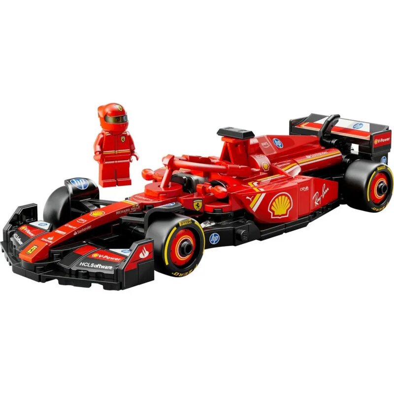 LEGO® Speed Champions Ferrari SF-24 F1 trkački automobil sa mini-figurom - detalj