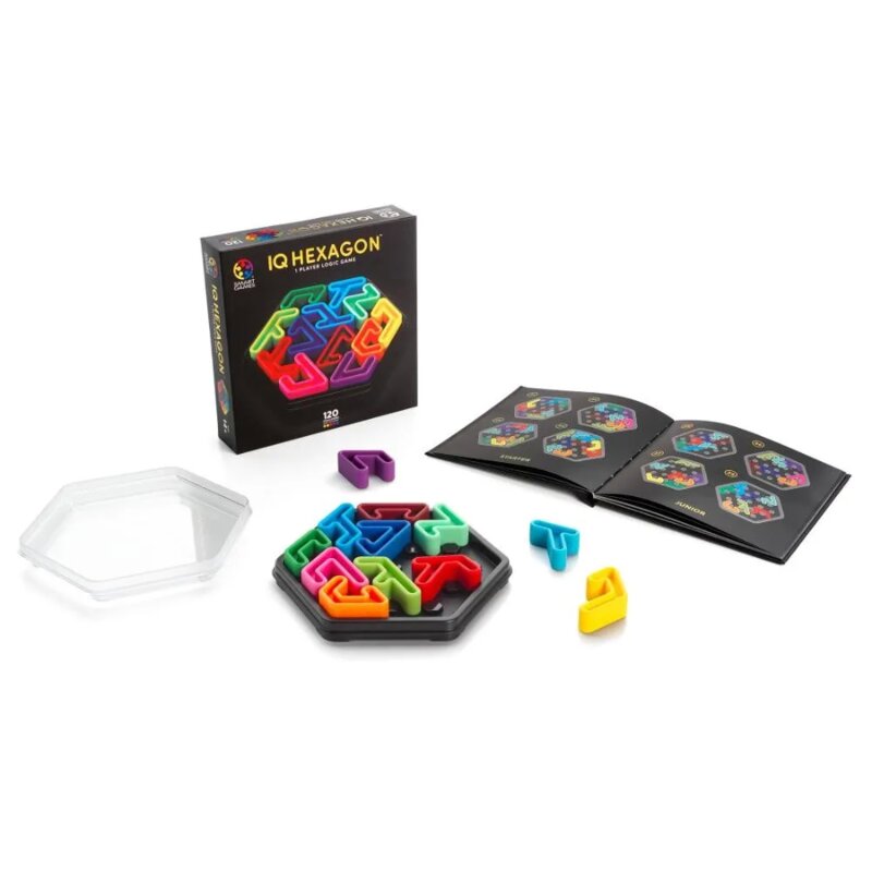 Smart Games IQ Deluxe Hexagon – edukativna logička slagalica - detalj