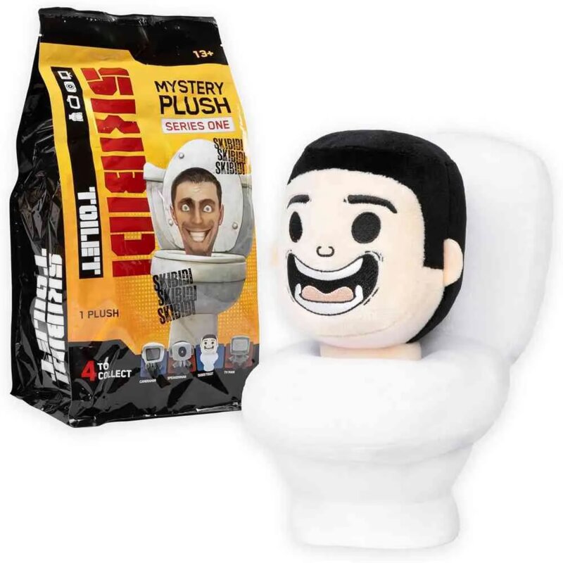 Skibidi Toilet Pliš Iznenađenje Mistery 28cm - detalj