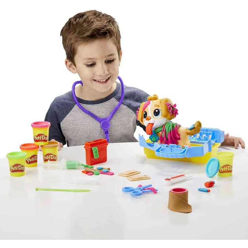 Play-Doh Care 'n Carry Vet – set za malog veterinara - detalj