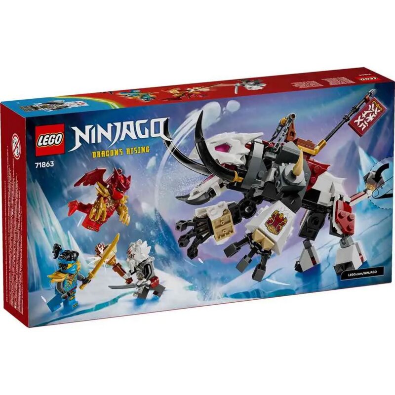 LEGO® NINJAGO Zilvar i Grimtak, Zmaj Zver 71863 - detalj