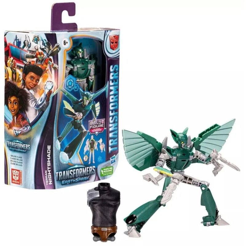 Transformers EarthSpark Deluxe akciona figura, 12,7 cm - detalj