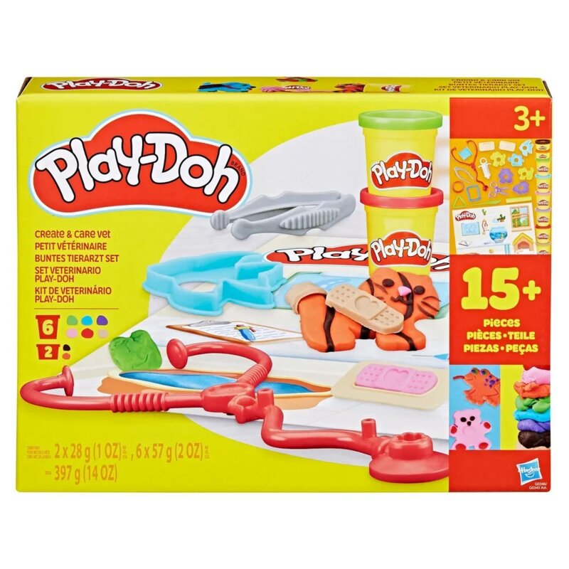 Play-Doh komplet plastelina Stvori i neguj veterinara - detalj