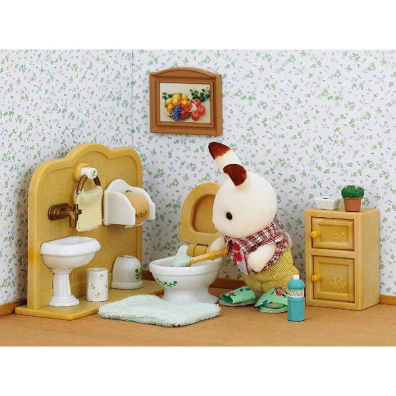 Sylvanian Families Komplet za kupatilo – Čoko Zeka - detalj