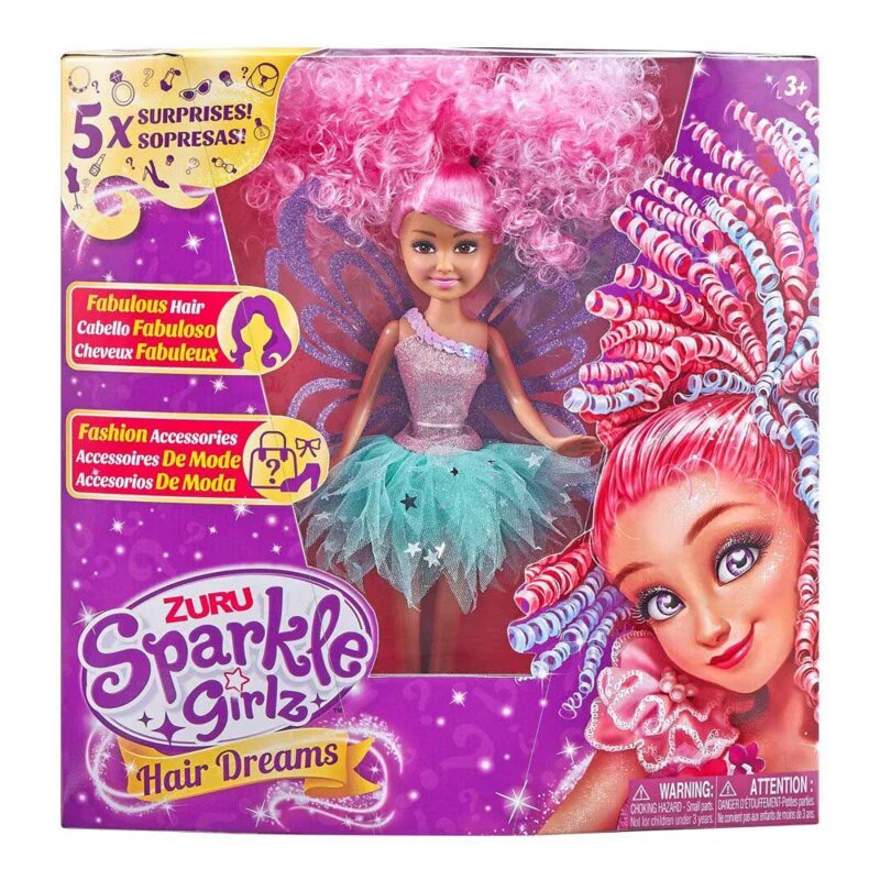 Sparkle Girlz Lutka Hair Dreams, 27 cm - detalj