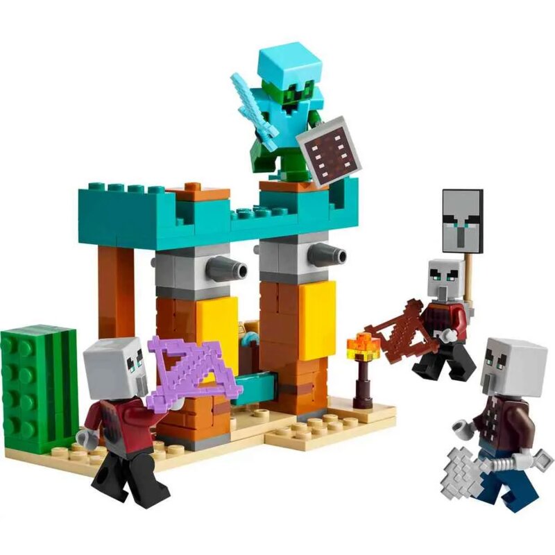 LEGO® Minecraft Pustinjska patrola seljaka - detalj