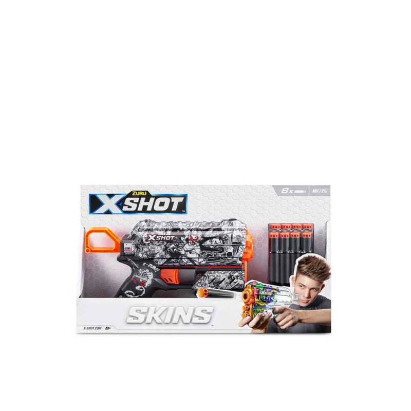 X-Shot Skins Flux Blaster – blaster za decu - detalj