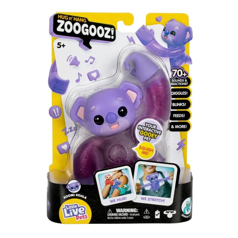 Zoogooz interaktivni gnjecavi ljubimac - detalj