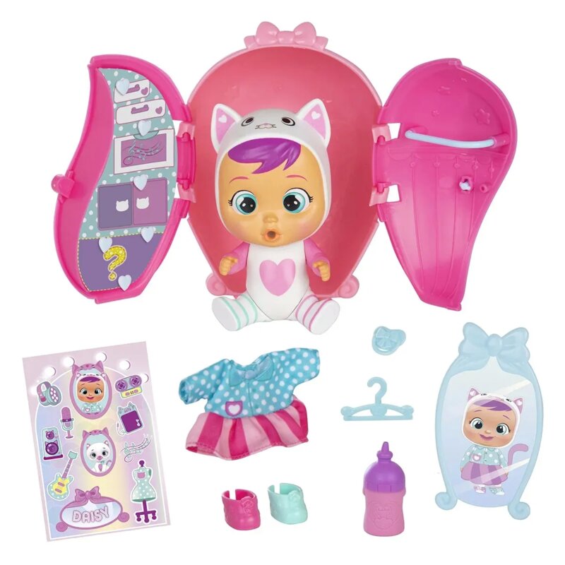 Cry Babies Magic Tears Dress Me Up Lutka sa Garderoberom - detalj