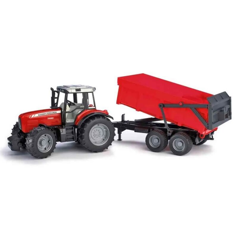 Burago traktor sa prikolicom - detalj
