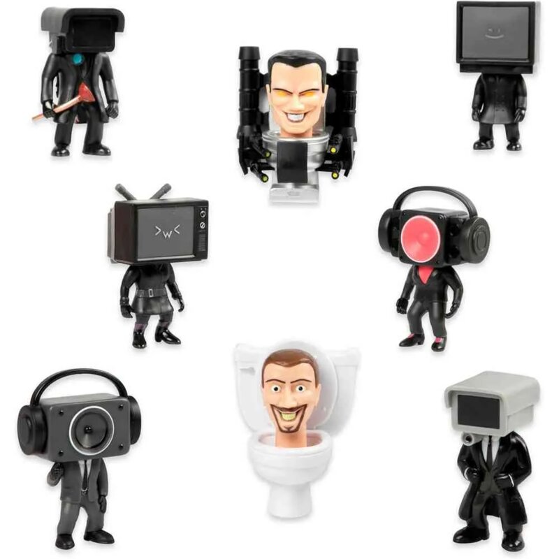 Skibidi Toilet Mini Figura Iznenađenja - detalj