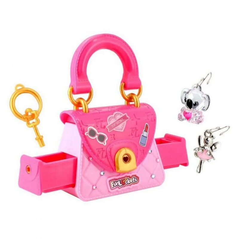 FunLockets Secret Tiny Bag – torbica sa tajnim pregradama i ključevima, Kidz Delight - detalj