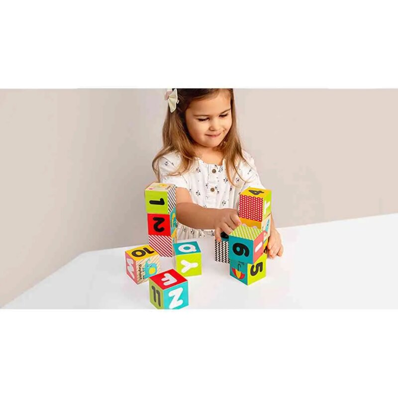 Drvene kockice ABC Kids Hits, edukativna igračka za decu - detalj