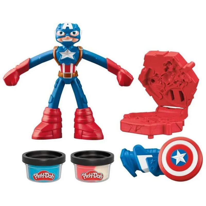 Play-Doh Marvel set za oblikovanje sa figurom superheroja - detalj