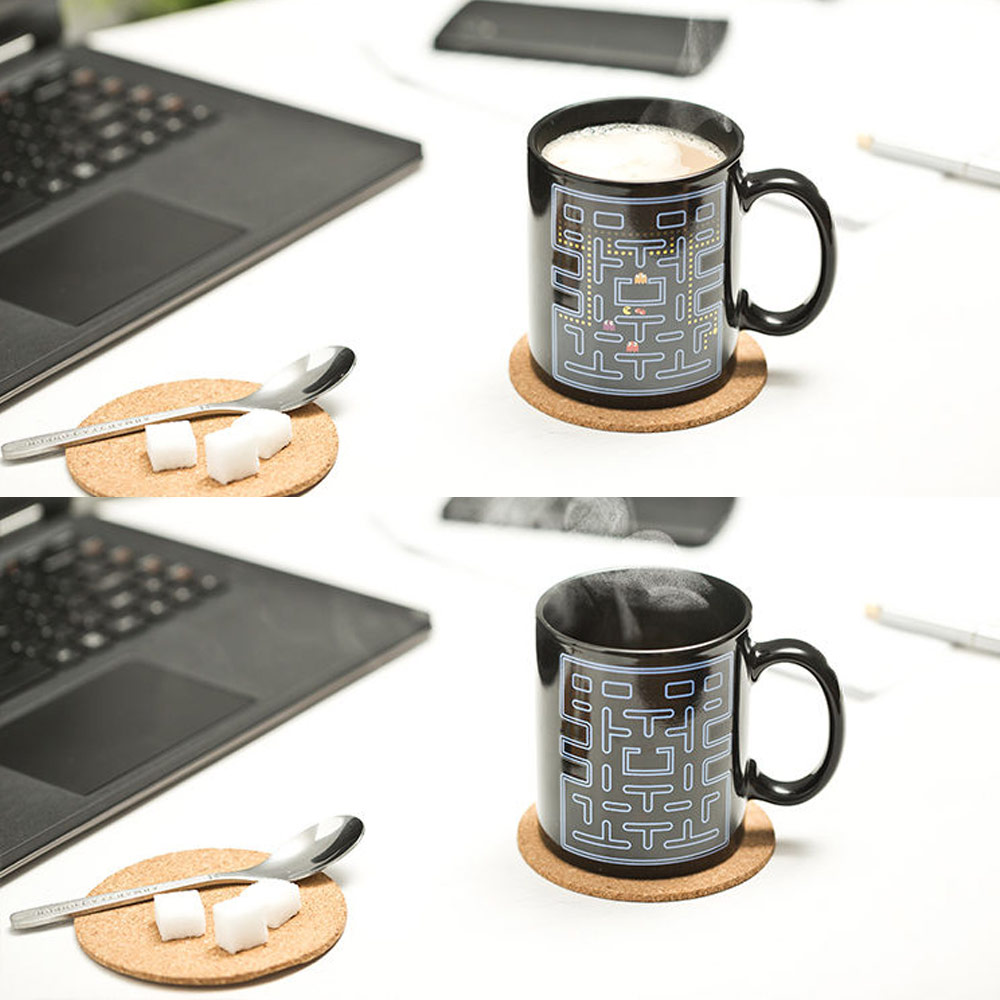 Pac-Man termo-reaktivna šolja - detalj