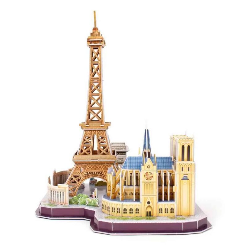 CubicFun 3D Puzla Pariz City Line, 114 delova - detalj