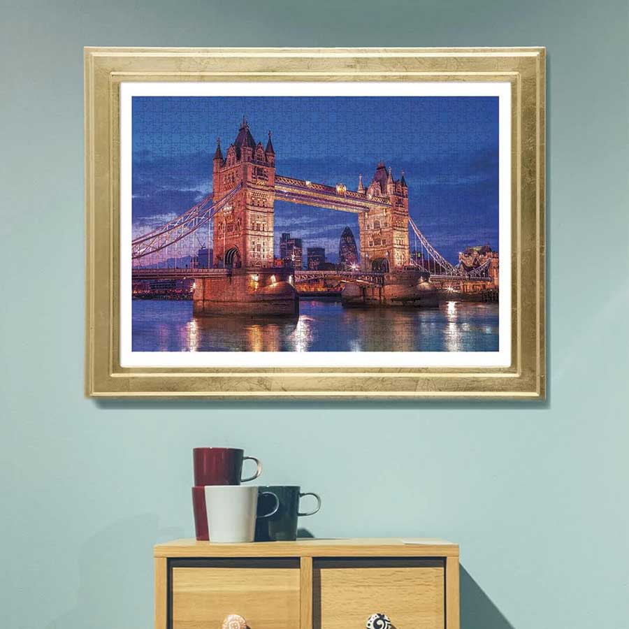 Puzzle slagalica 1000 delova Tower Bridge London Clementoni HQC 39674 - detalj