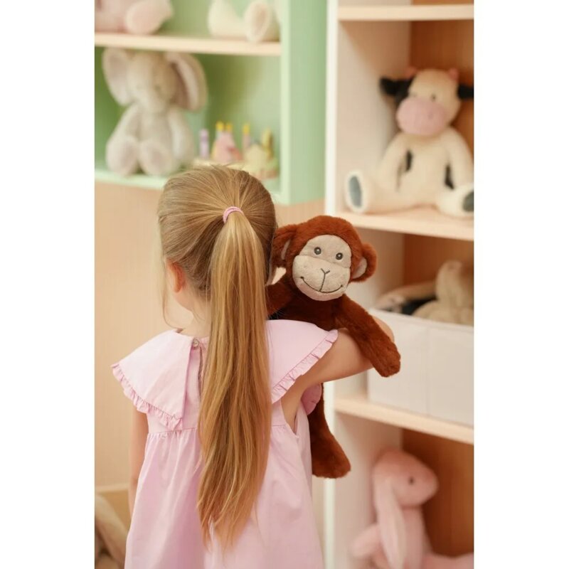 Plišana igračka HYGGE Miko Monkey, 38 cm - detalj