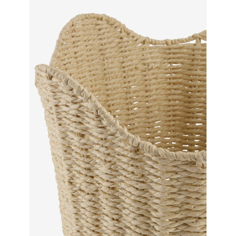Pletena korpa za odlaganje Ø41xV35cm - detalj