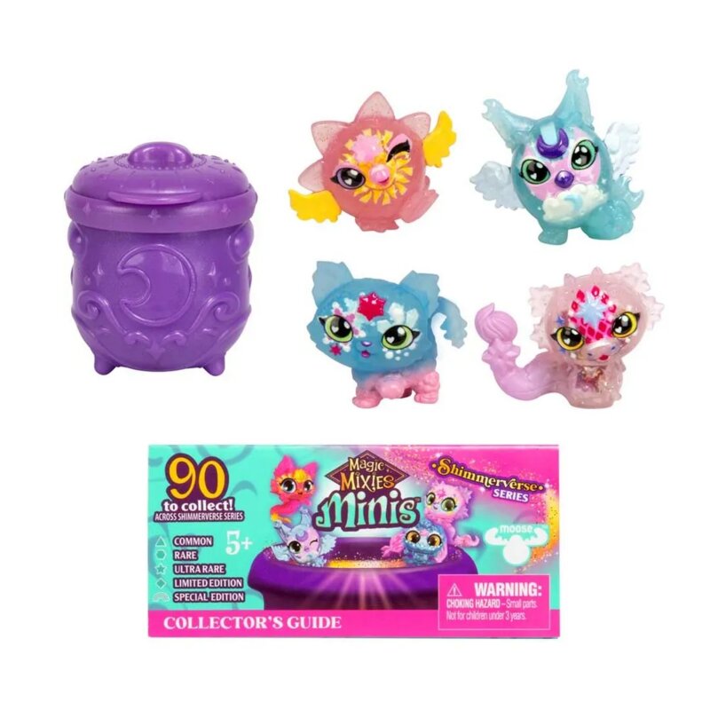 Magic Mixies Minis S1 – set 4 kolekcionarske figurice sa loncem - detalj