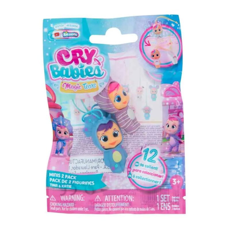 Cry Babies Minis set od 2 lutke – mini figure za skupljanje - detalj