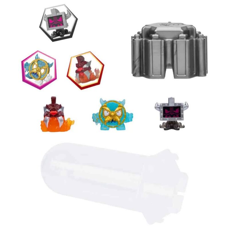 MrBeast Lab Swarms Battle Fusion – set od 3 mini figure - detalj