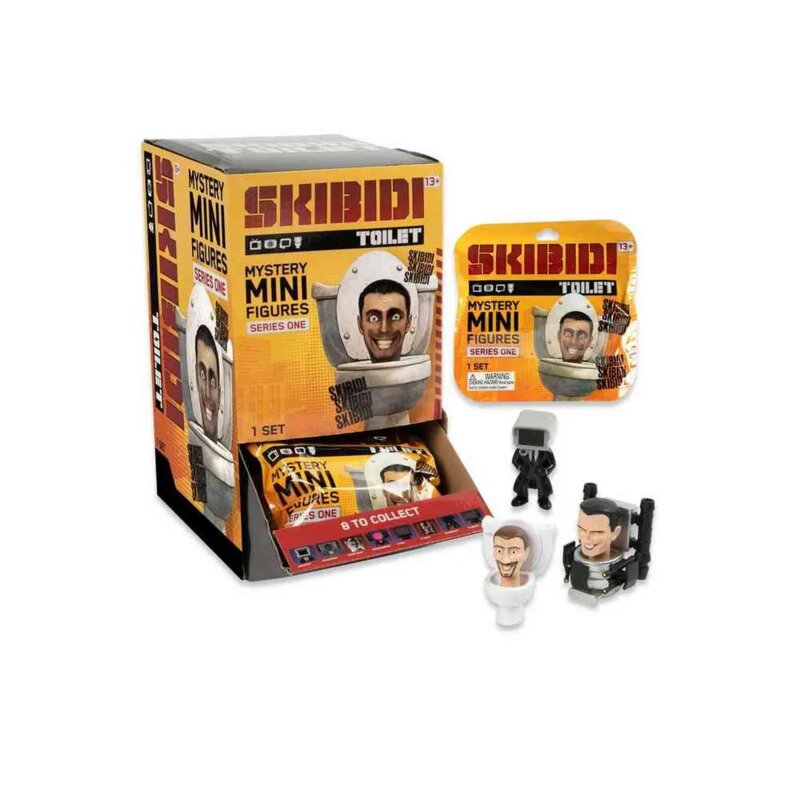 Skibidi Toilet mini figura - iznenađenje - detalj
