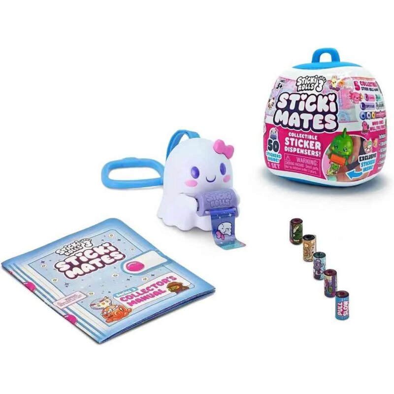 Sticki Rolls Sticki Mates – set stikera sa kolekcionarskim likom - detalj
