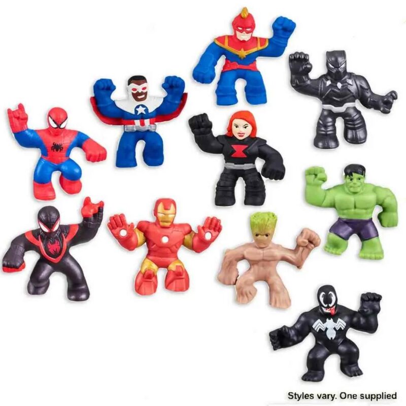 Goo Jit Zu Mini Marvel Heroji - gumena rastegljiva figura - detalj