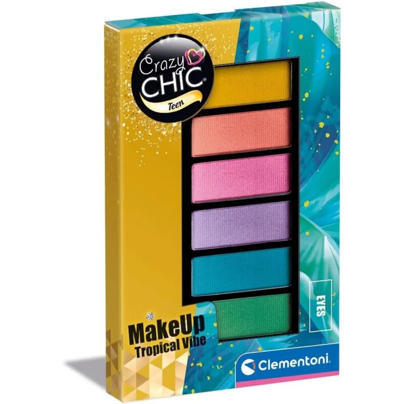 Crazy Chic kreativni set za šminkanje – paleta senki sa 6 boja - detalj
