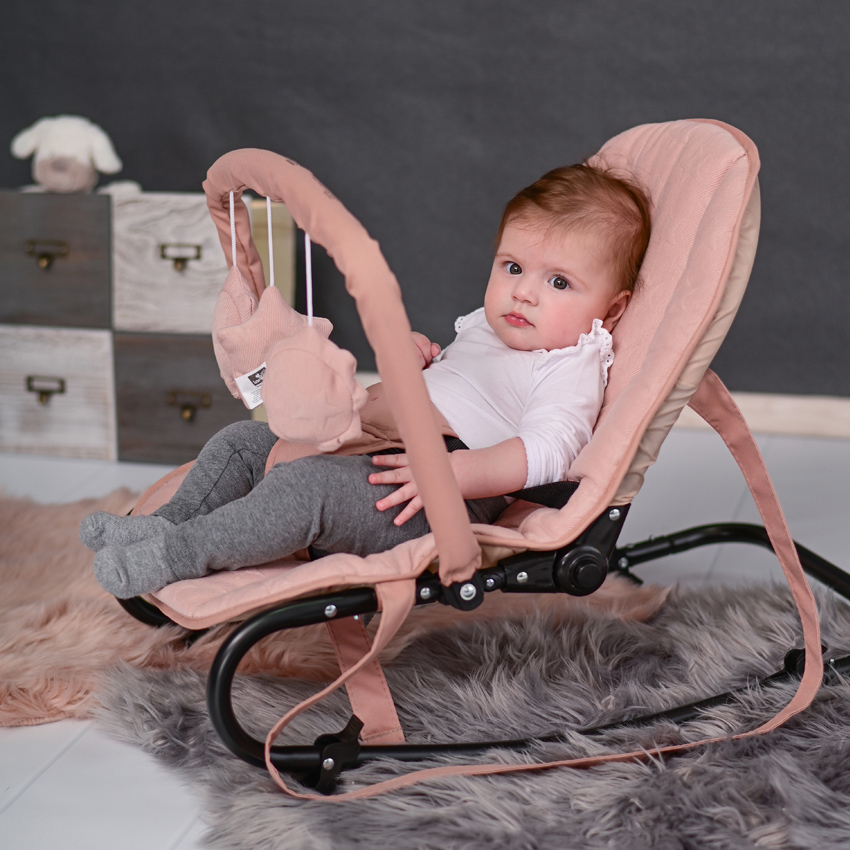 Lorelli Bebi ležaljka Eliza Lux Frosty green 10110162146 - detalj