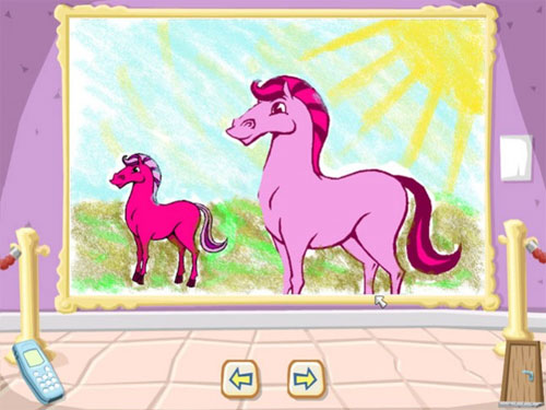 Grafička tabla za decu Colorelli sa igricom - detalj