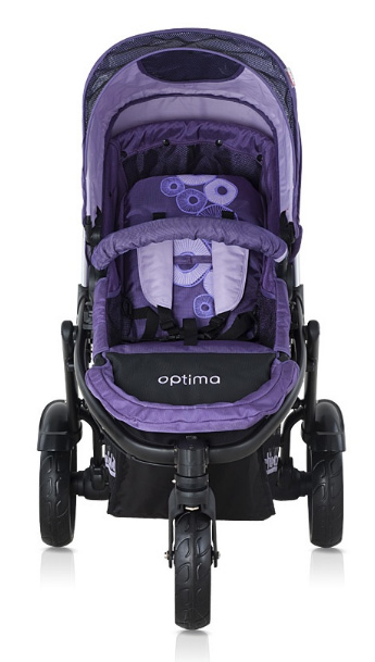 Chipolino Kolica Optima purple - detalj