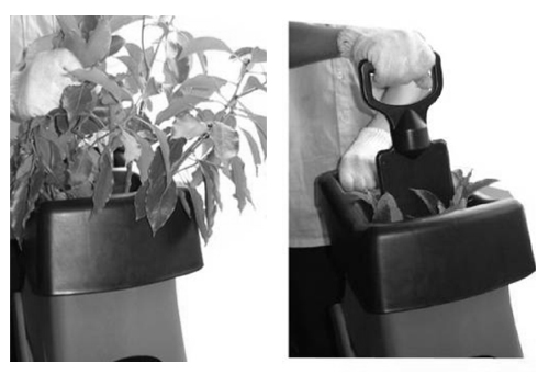 Baštenska seckalica - drobilica WLH2400 78900624 - detalj