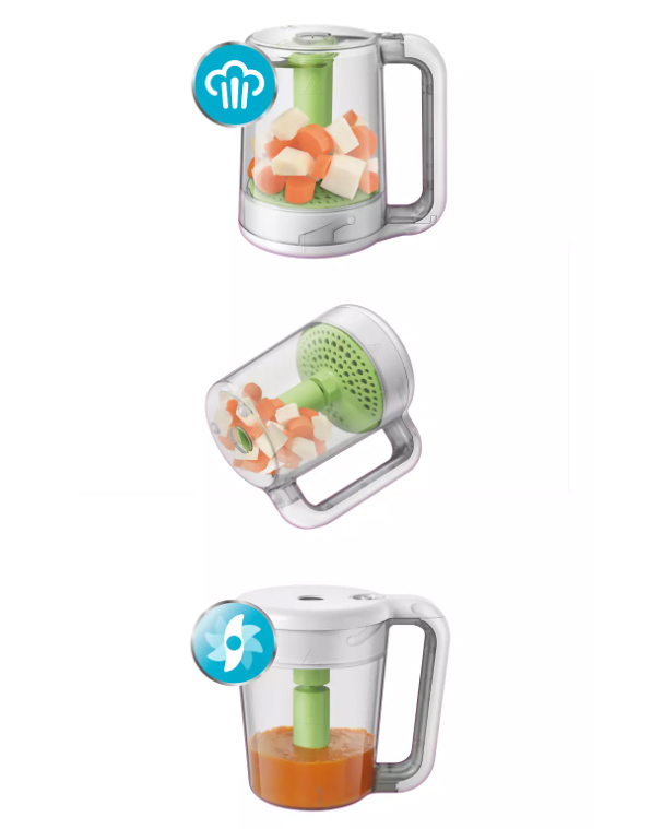 Philips Avent Advanced 2u1 Aparat za kuvanje na pari i blender SCF870/20 - detalj