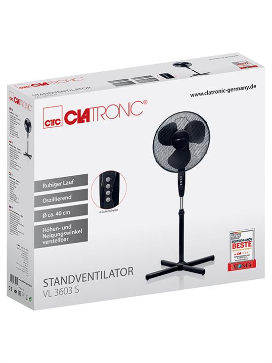 Podni ventilator Clatronic VL3603SC crni - detalj